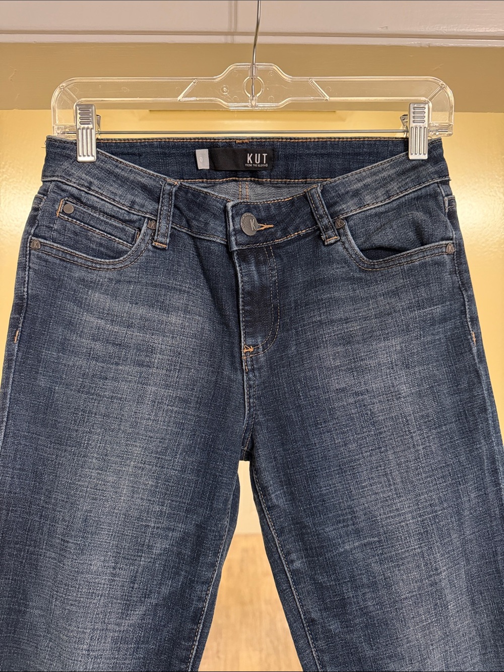 Kut from the Kloth Indigo Stretch Skinny Jeans - Picture 2 of 7